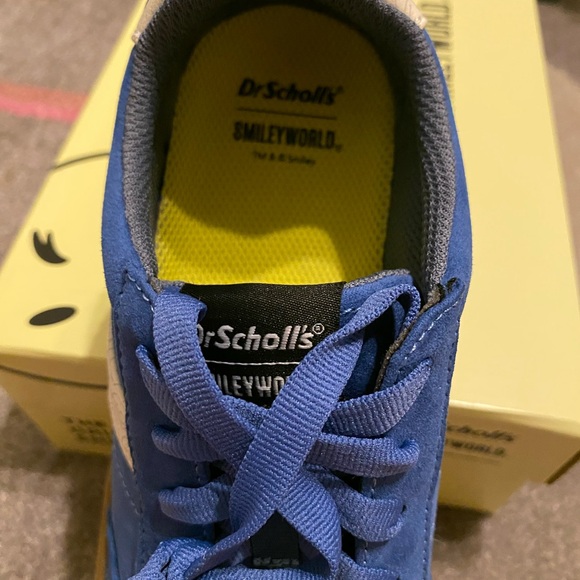 Women's Dr. Scholl's X SMILEYWORLD Madison Lace Sneaker Blue Smiley NEW … - Picture 11 of 15